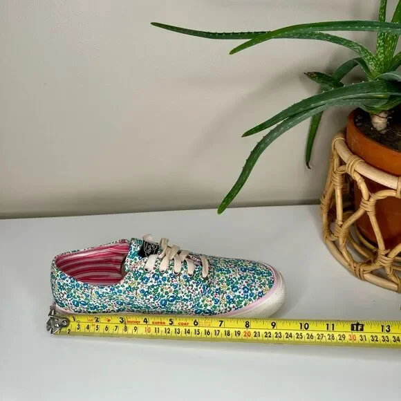 Sperry Top-Sider Women’s Floral Canvas Sneakers Coastal Preppy Shoes Size 7M NWT - Picture 9 of 10